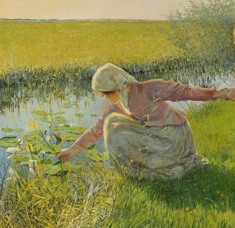 Primi fiori - Fondazione Banca del Monte di Lucca, dettaglio